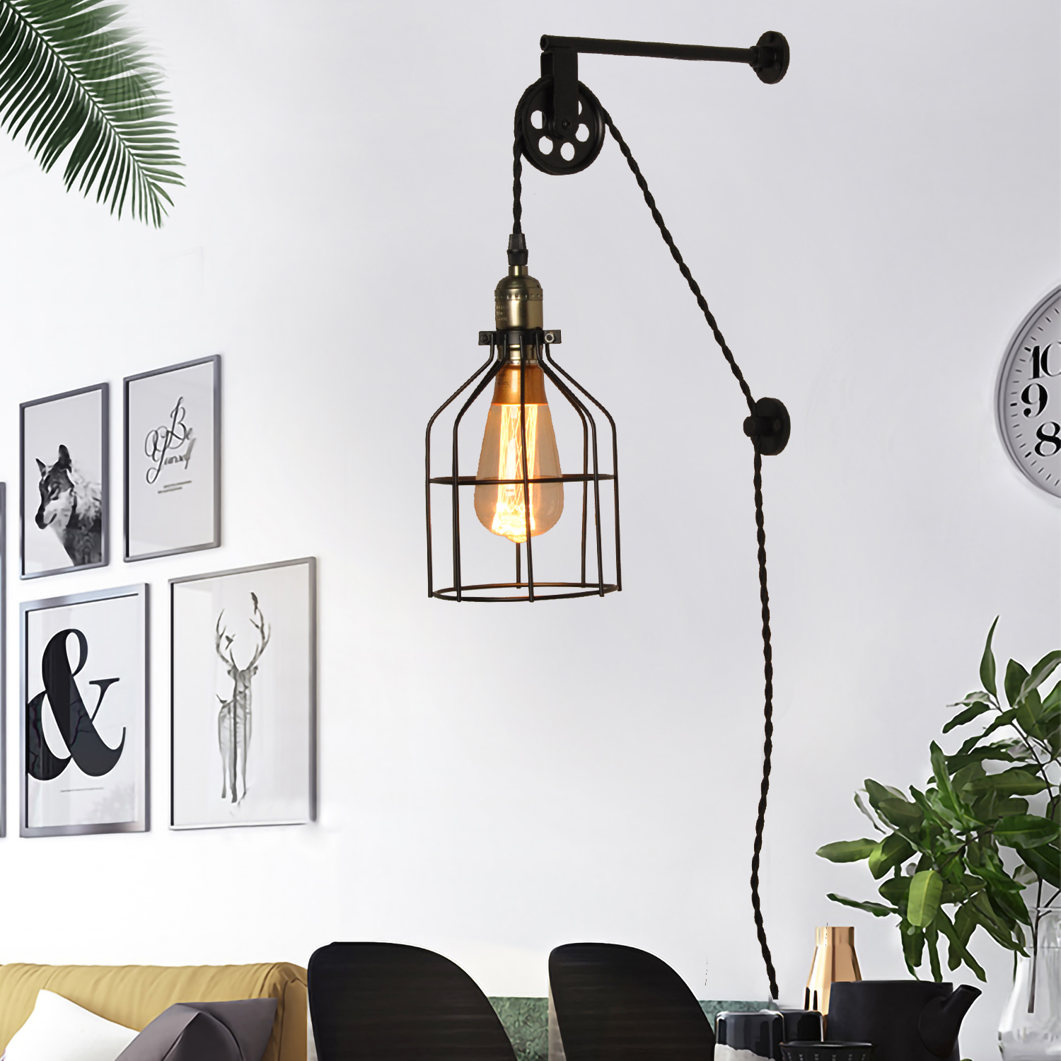 lampe suspension industrielle