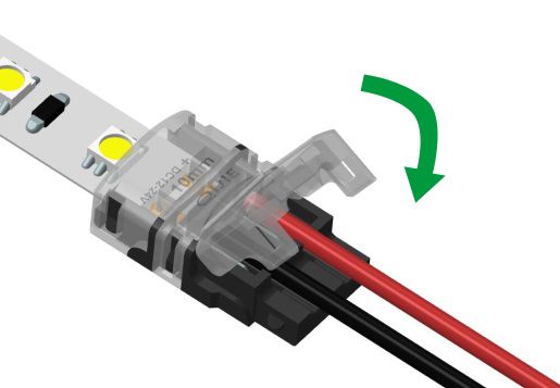 comment connecter un ruban à l'alimentation ?