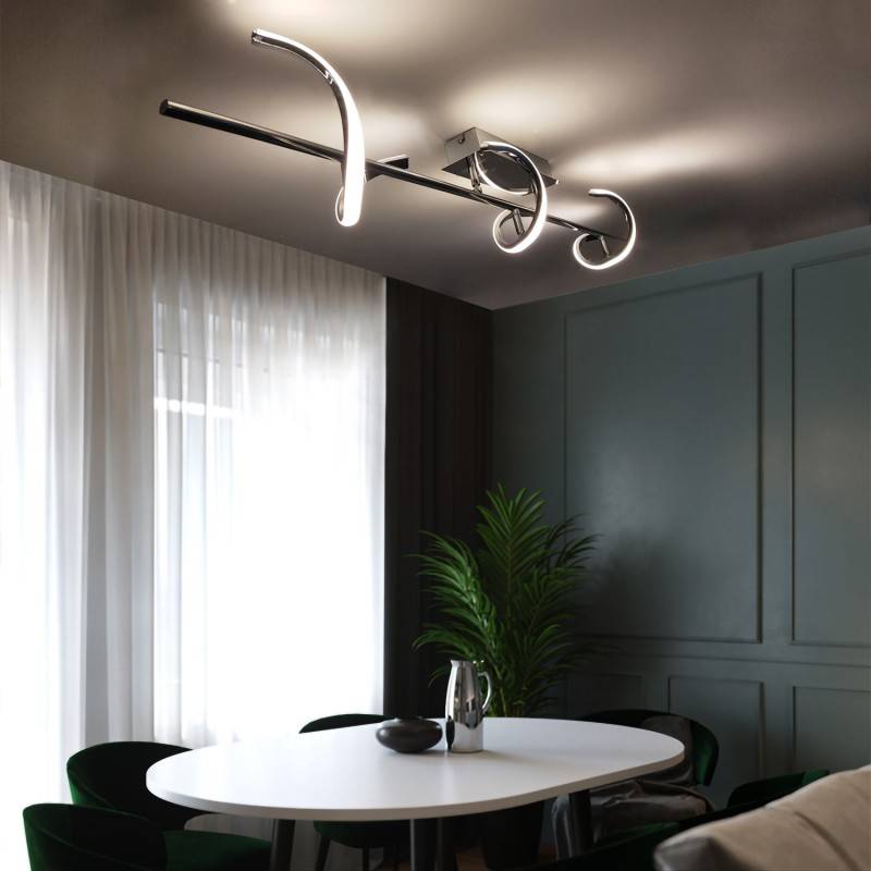 Projecteur-Barcelona Klimt 61049 Iluminacuadro LED Aluminium et diffuseur de pc Ampoule fournie 