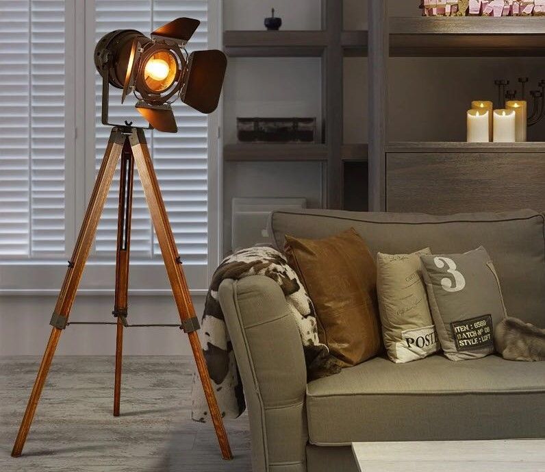 lampe sur pied projecteur