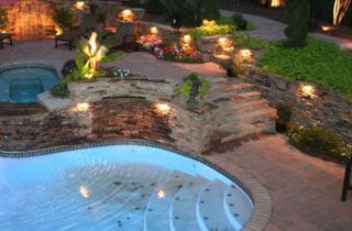 spot terrasse piscine