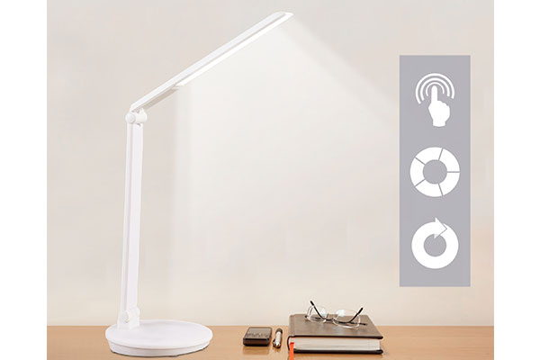 Lampe de lecture LED réglable tactile