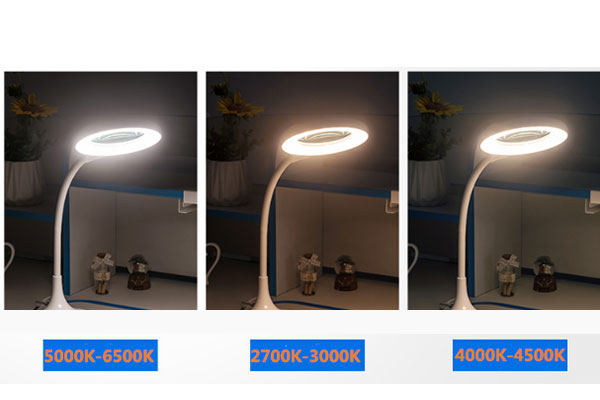 Lampe de bureau CCT dimmable 8w