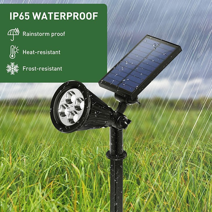 spot de jardin solaire 2W