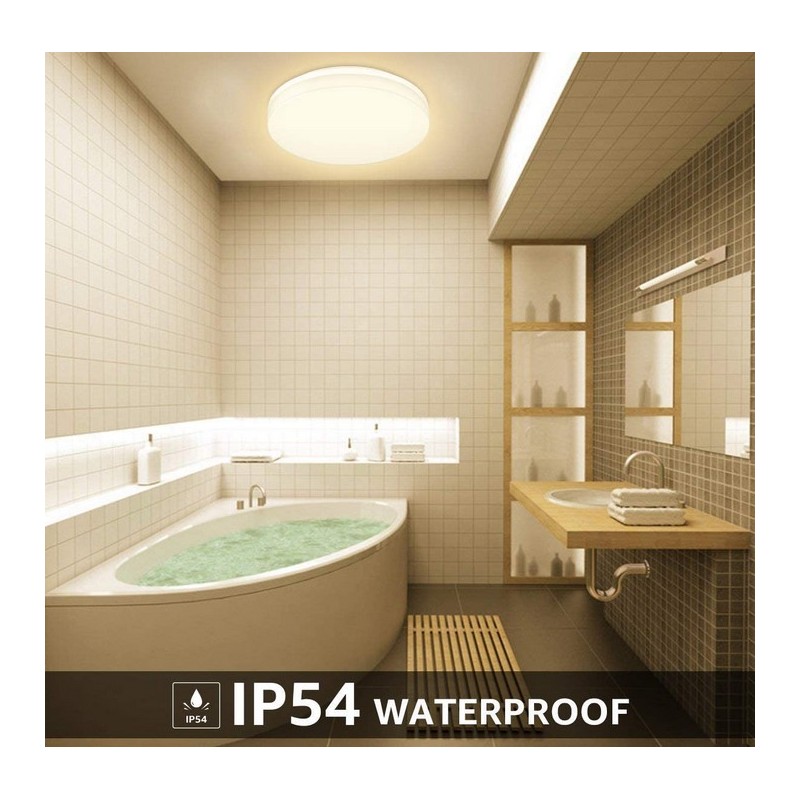plafonnier étanche pour salle de bain