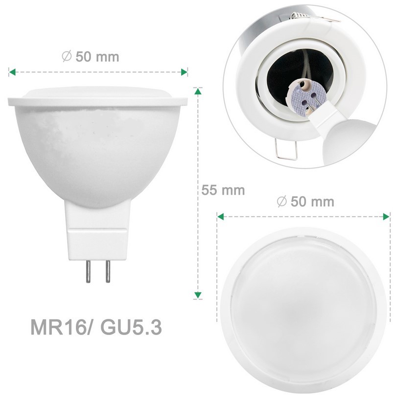 ampoule led GU5.3 12V