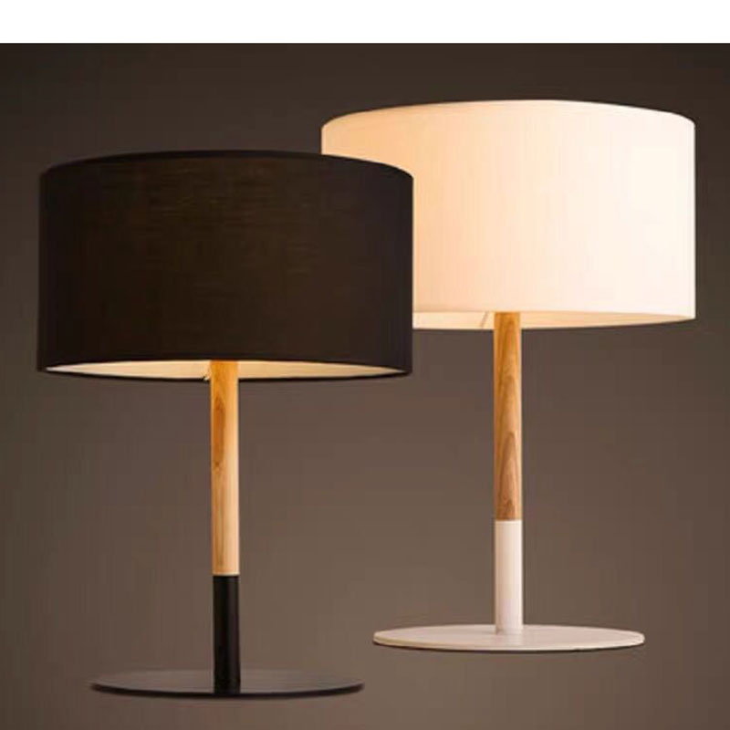 Lampe de chevet design épuré E27