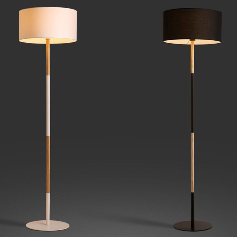 lampes sur pied en bois