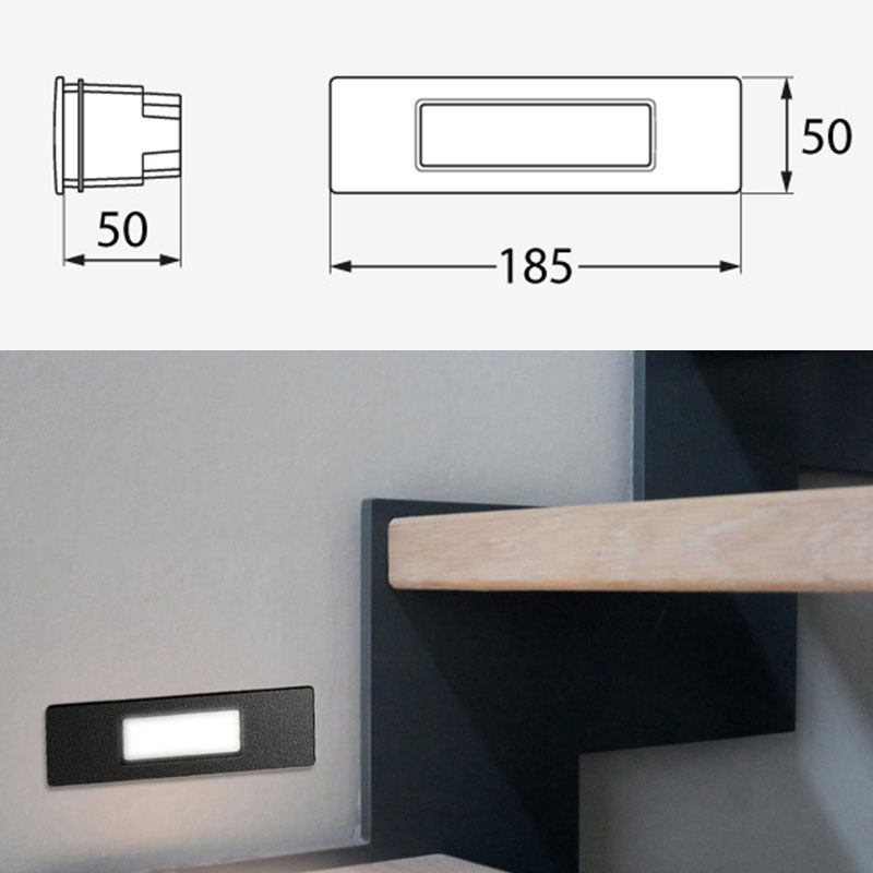 Dimension luminaire encastrable