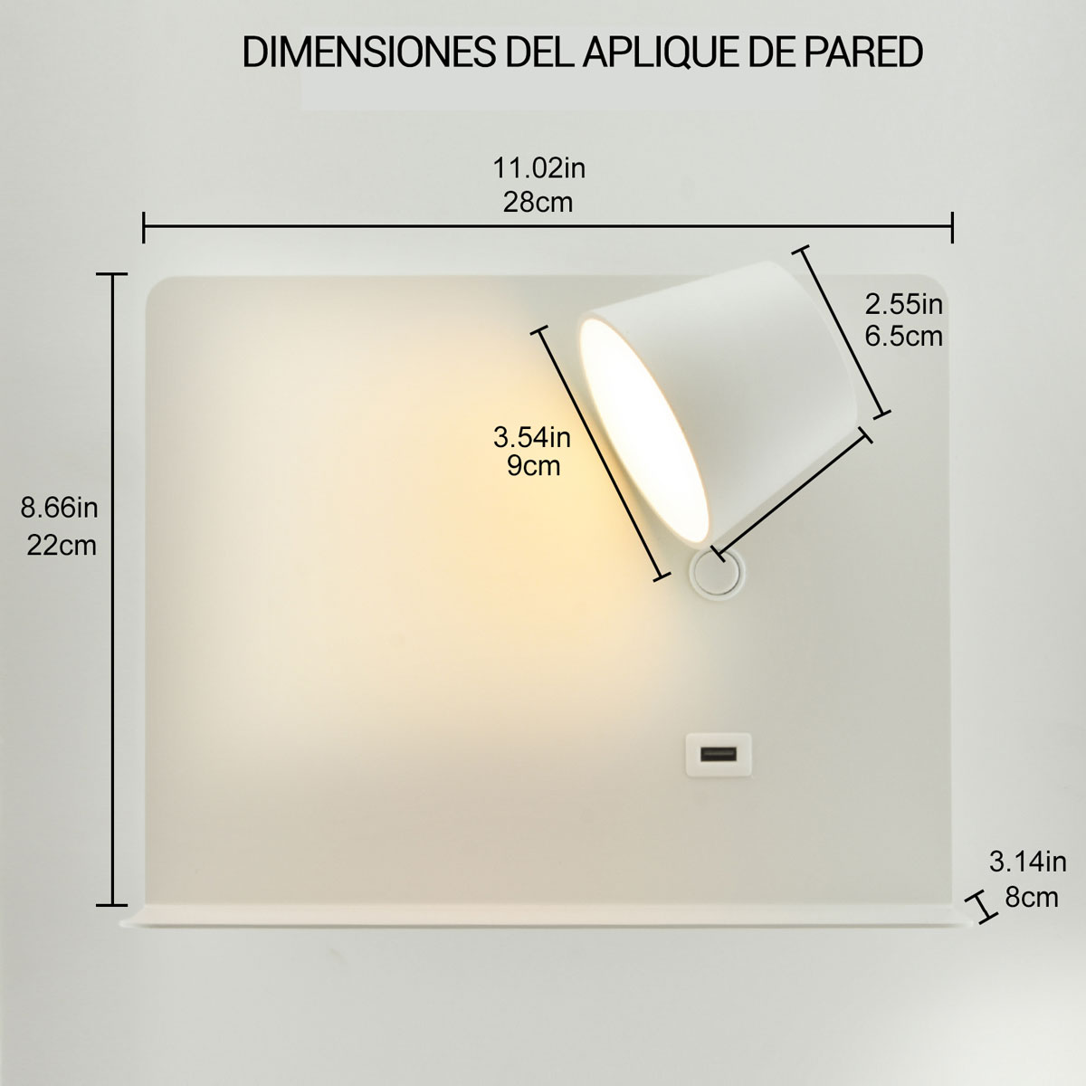 Applique Baskop XL dimensions