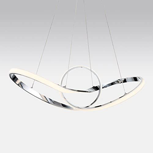 Lampe de suspension design futuriste 