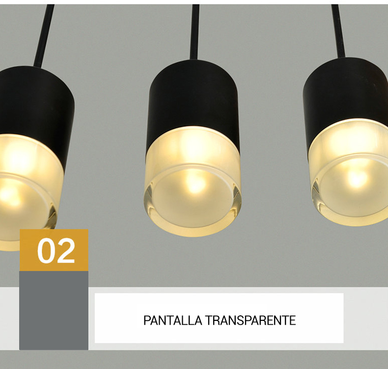 lampe de suspension post moderne 