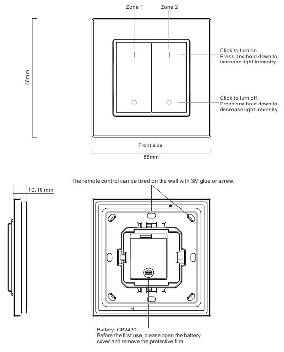 détails variateur radio fréquence