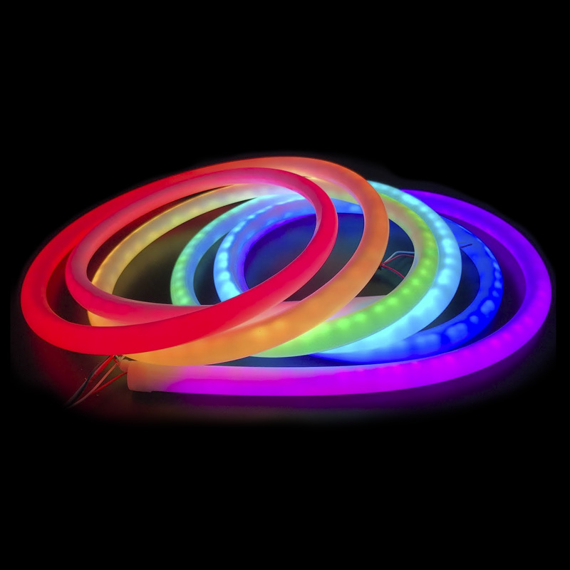 Achat néon LED flexible RGB IP67 5 mètres l BarcelonaLed.fr