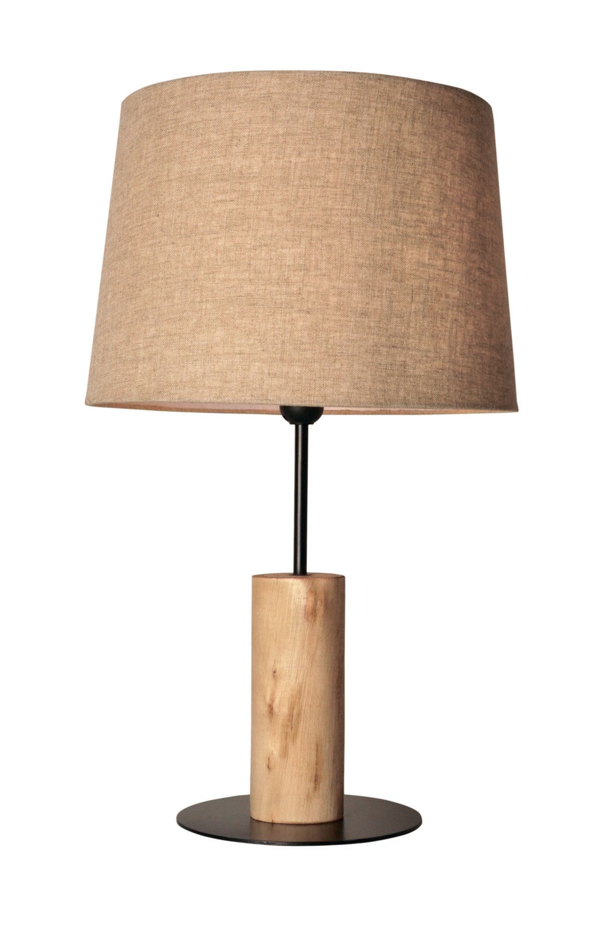 Lampe de table E27 bois