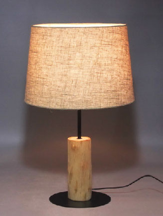 Lampe décorative bois 