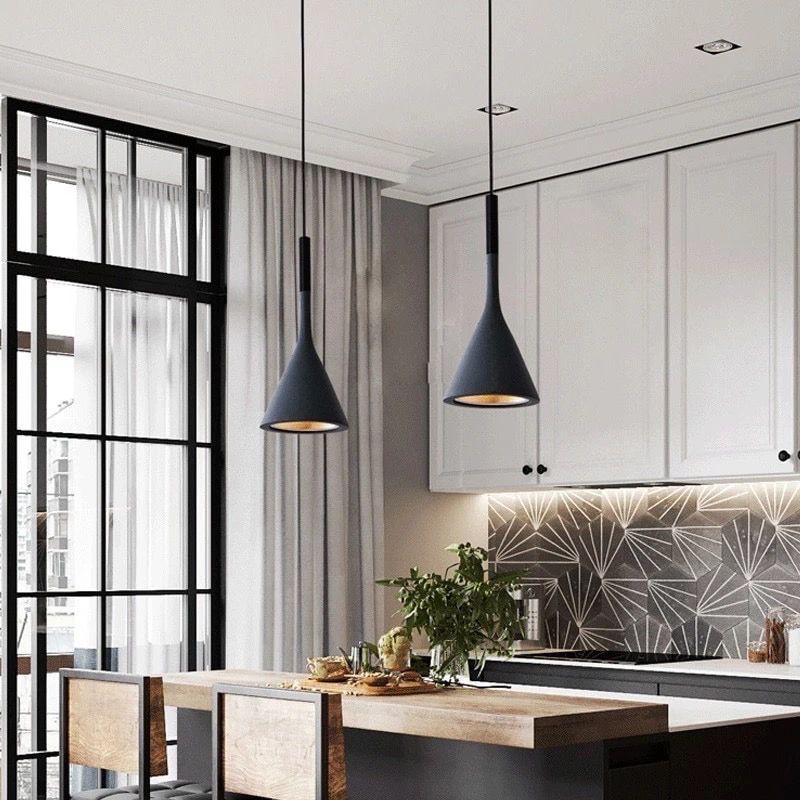 lampe de suspension décoration minimaliste E27 cuisine