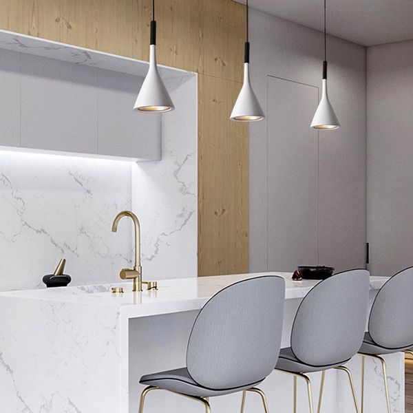 suspension design moderne aluminium cuisine