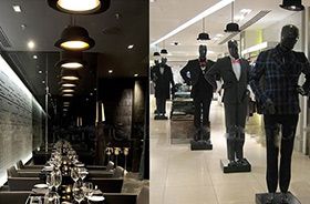 lampe suspension rétro chapeau