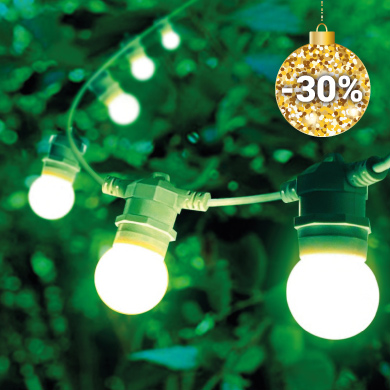 Guirlande LED extérieure