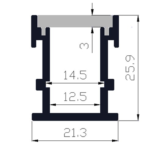 profil en aluminium pour bande led