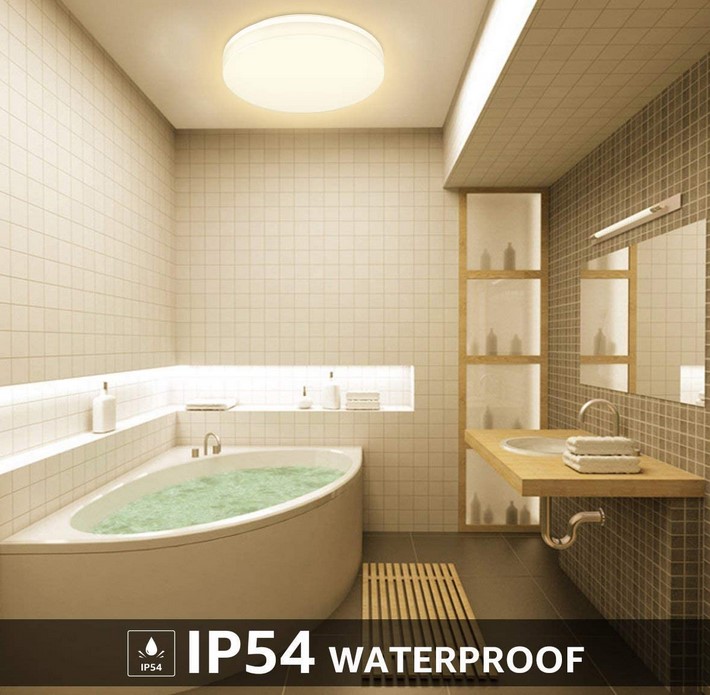 plafonnier LED salle de bain ip54