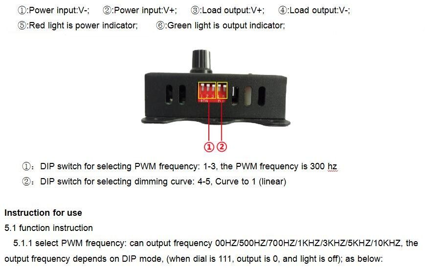 détails variateur PWM