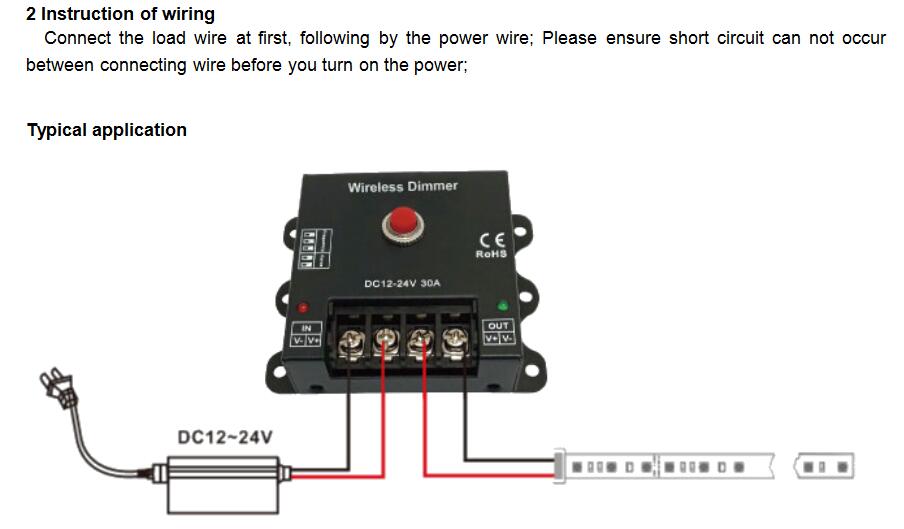 controle télécommande variateur