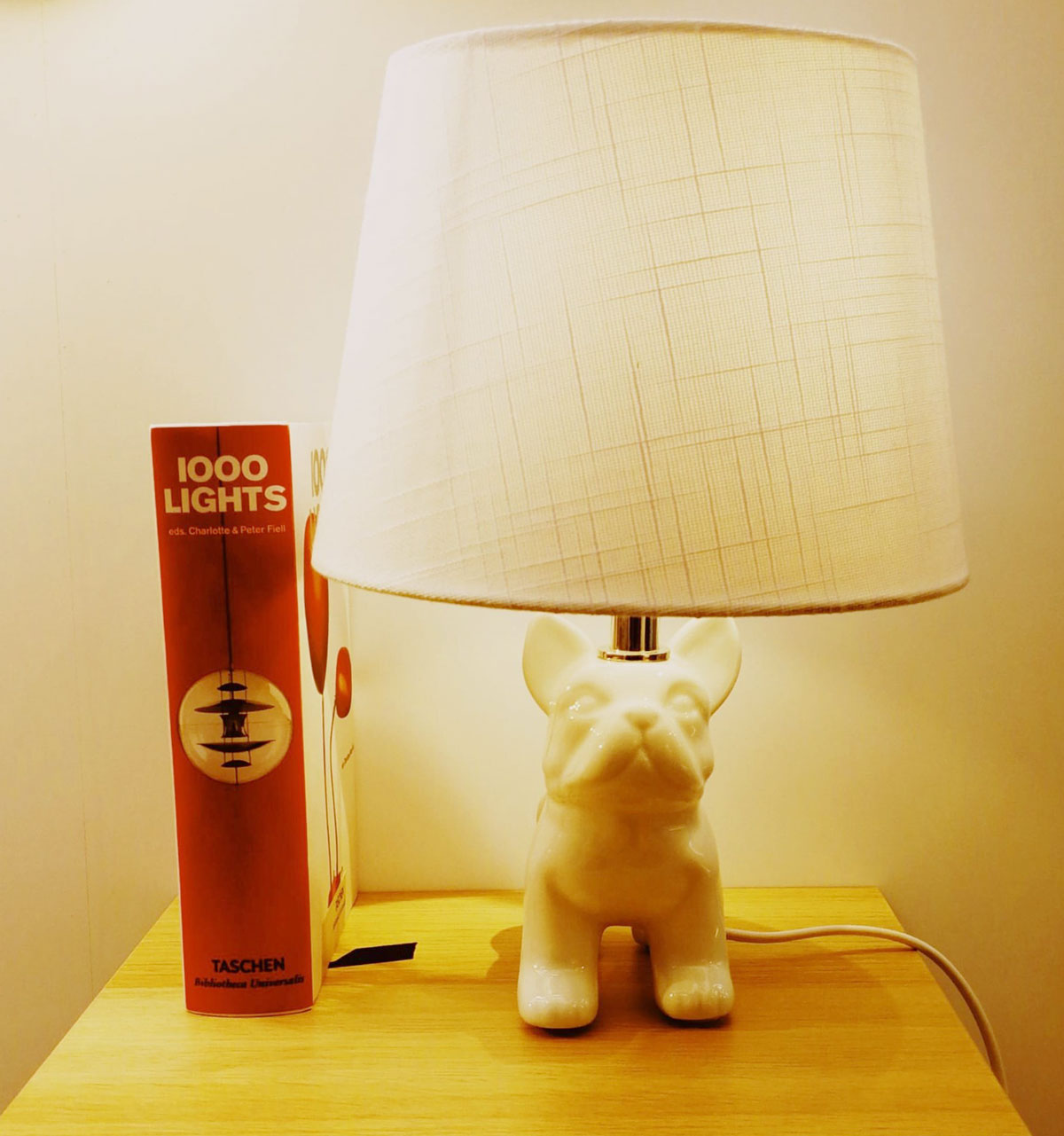 Lampe de chevet chien E14