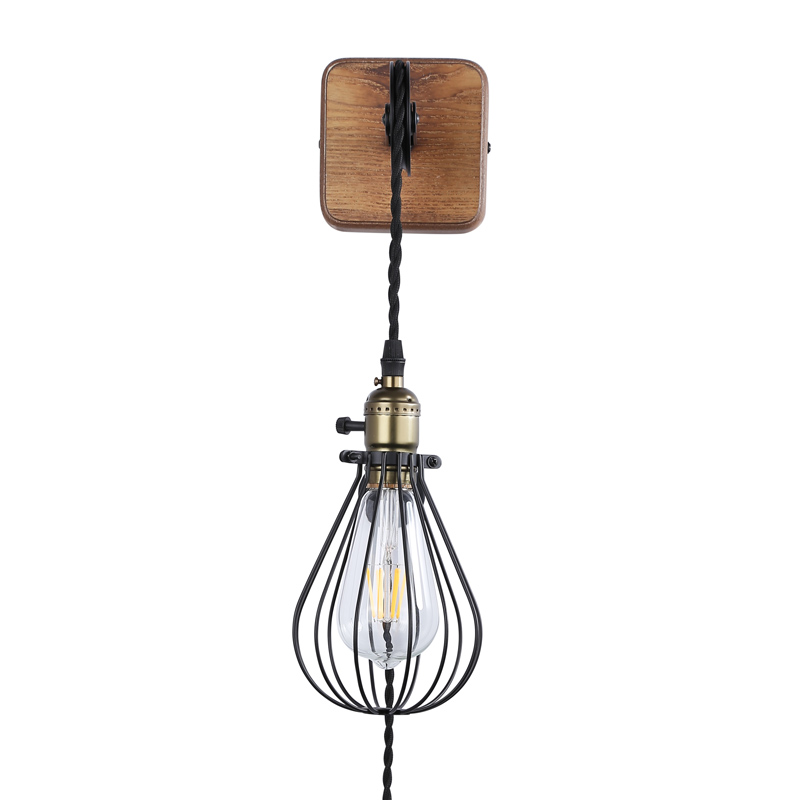 Lampe murale industrielle