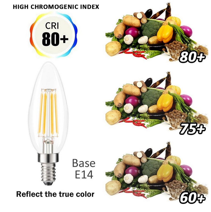 ampoule led filament clear 6w