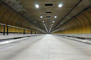 projecteur led étanche tunnel