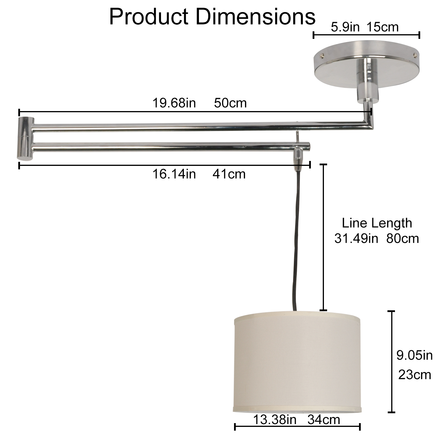 suspension neck dimensions