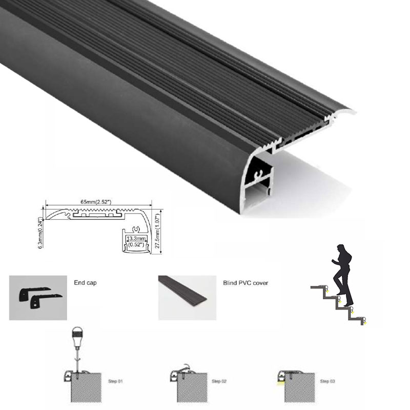 profilé alu pour escaliers