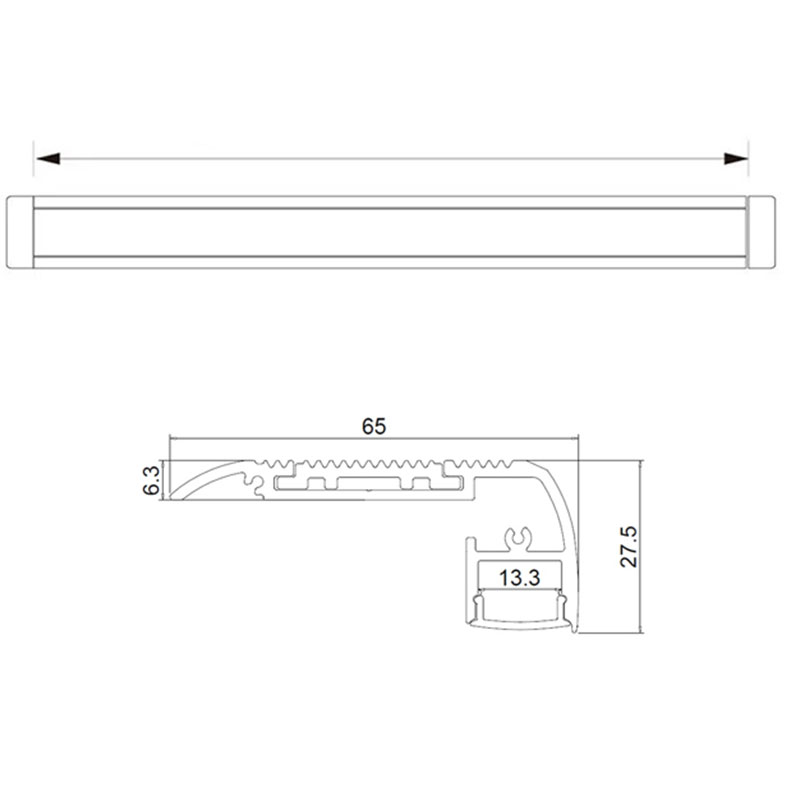 profilé aluminium pour rubans led