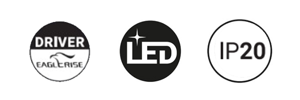 caractéristique suspension LED 38W