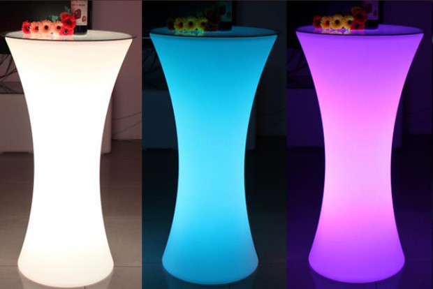 tables de bar LED