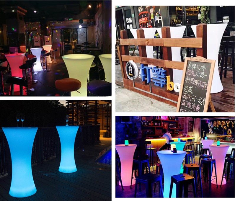 table lumineuse LED