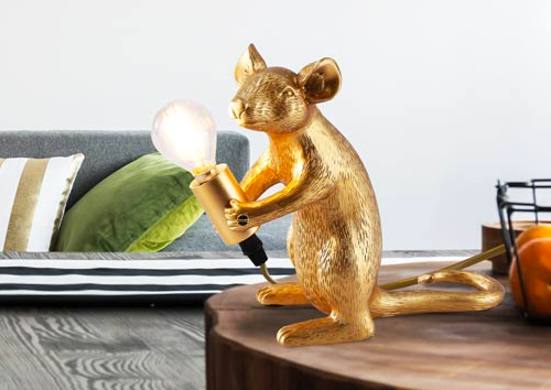 Lampe de table souris