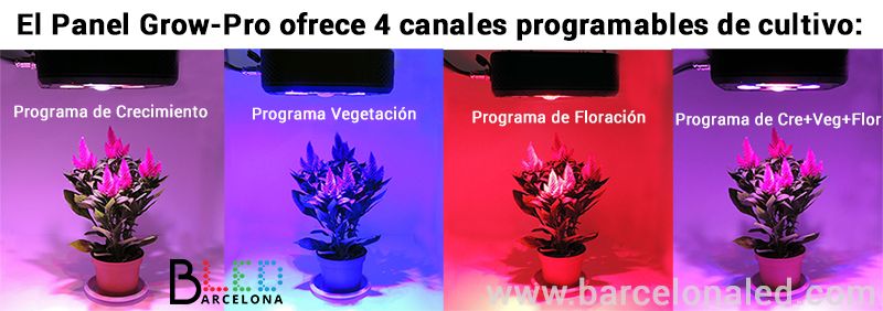 panel led programable con control