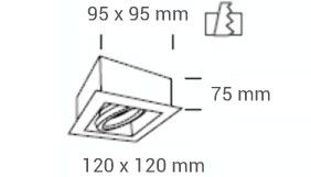 dimensions cardan acier Gu10