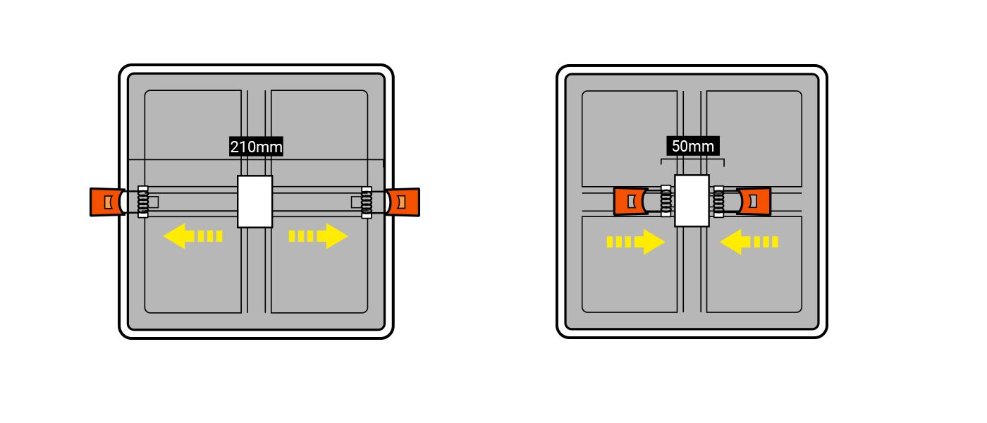 spot led encastrable réglable