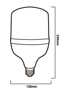 Acheter ampoule LED T140 50W