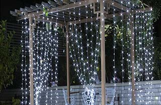 Acheter rideau lumineux LED extérieur 3m 10 rangs Acheter rideau lumineux LED extérieur 3m 10 rangs