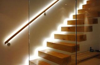 éclairage escalier avec ruban led