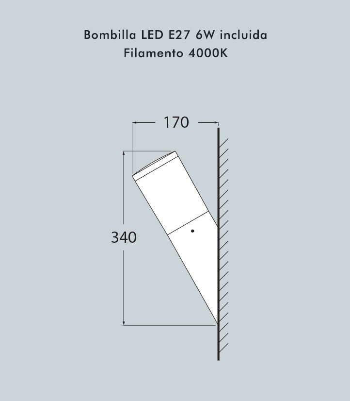 Borne Amélia-2 dimensions