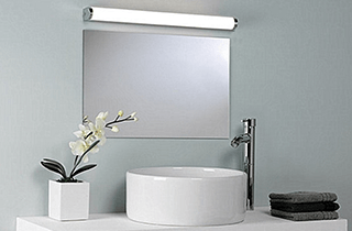 Applique réglette étanche ip44 60cm LED 12w salle de bain blanc