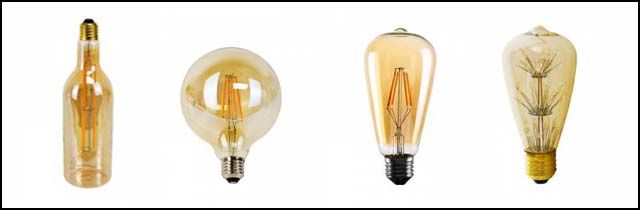 ampoules vintages Barcelona LED