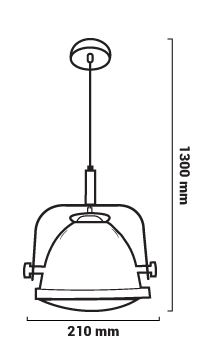 Suspension rétro dimensions