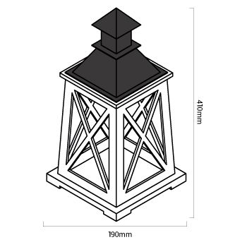 Lampe Gobel dimensions 